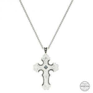 Montana Silversmiths Silhouette Cross Necklace (NC3502GPT)